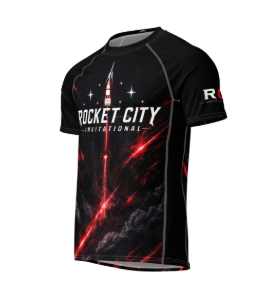Rocket City Invitational custom rashguard
