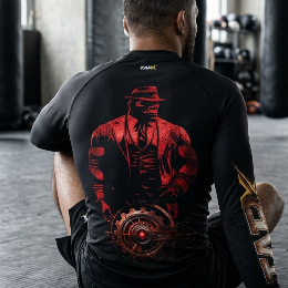 Red Monkey custom TapX rashguard